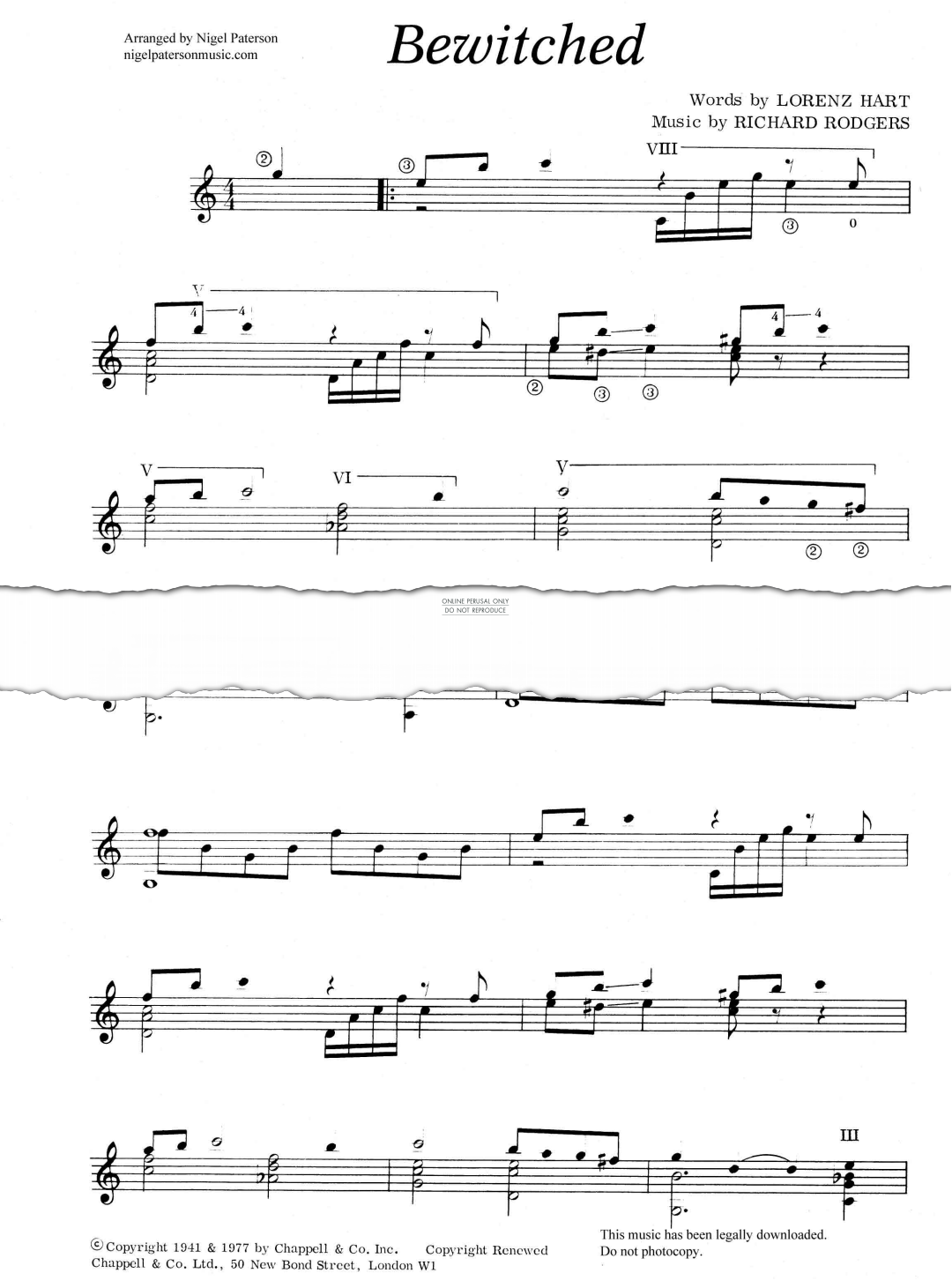 Product gallery: Page 1 of 1 Bewitched, Richard Rodgers
