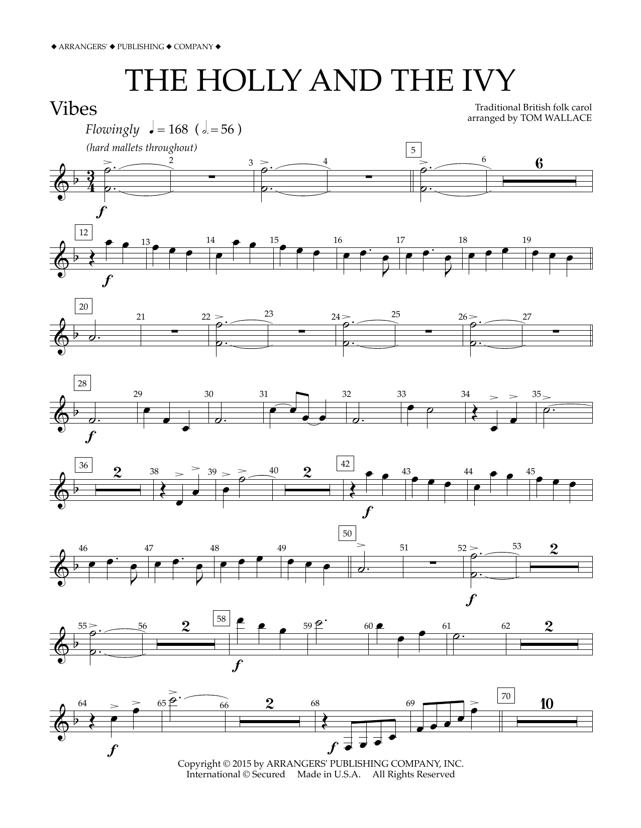 Product gallery: Page 1 of 1 The Holly and the Ivy - Vibes, Tom Wallace