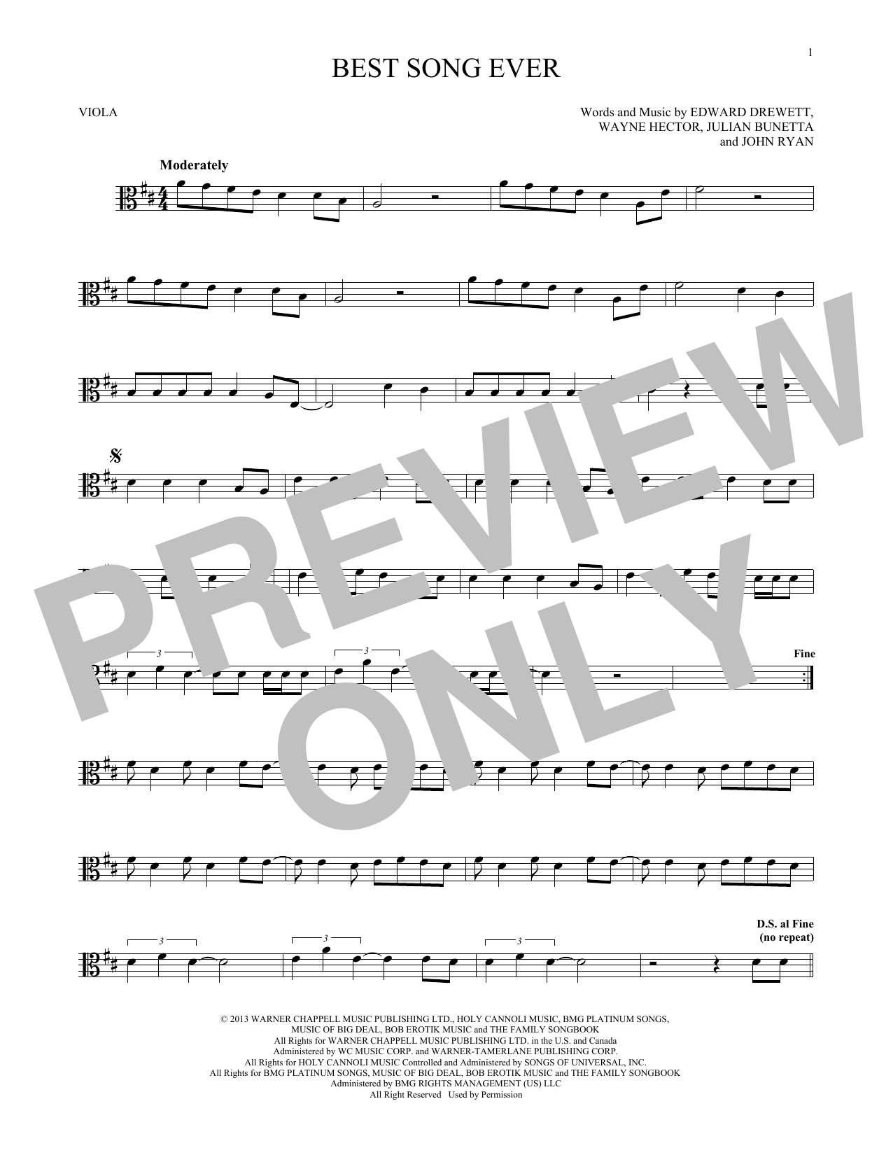 Product gallery: Page 1 of 1 Best Song Ever, One Direction