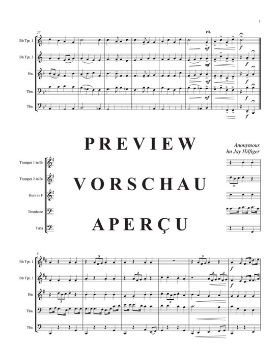 Produktgalerie: Seite 19 von 21 Americana Collection , , (Blechbläserquintett)