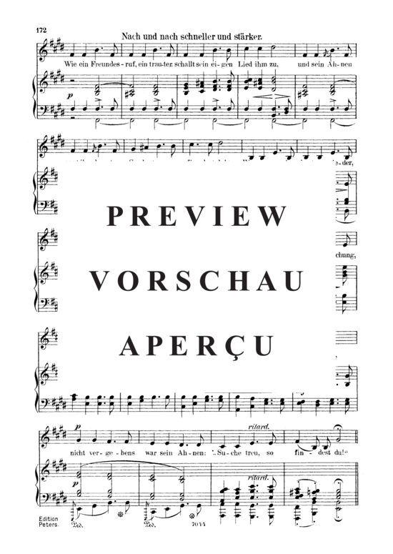 Product gallery: Page 5 of 6 Blondels Lied, Op.53 No.1, , Low Voice and Piano
