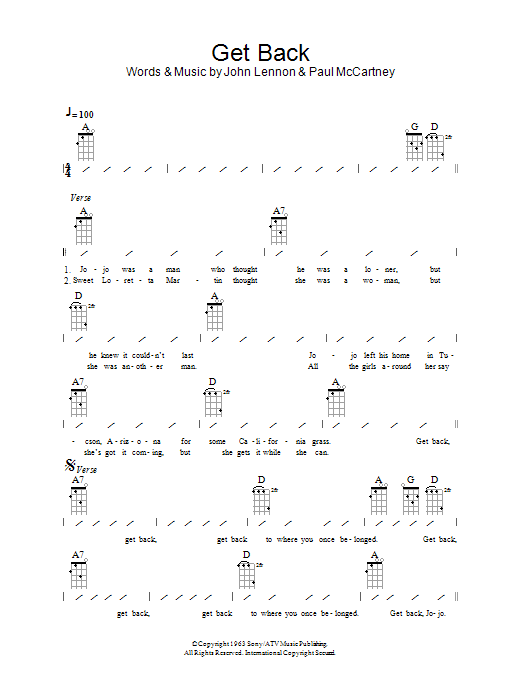 Product gallery: Page 1 of 1 Get Back, The Beatles