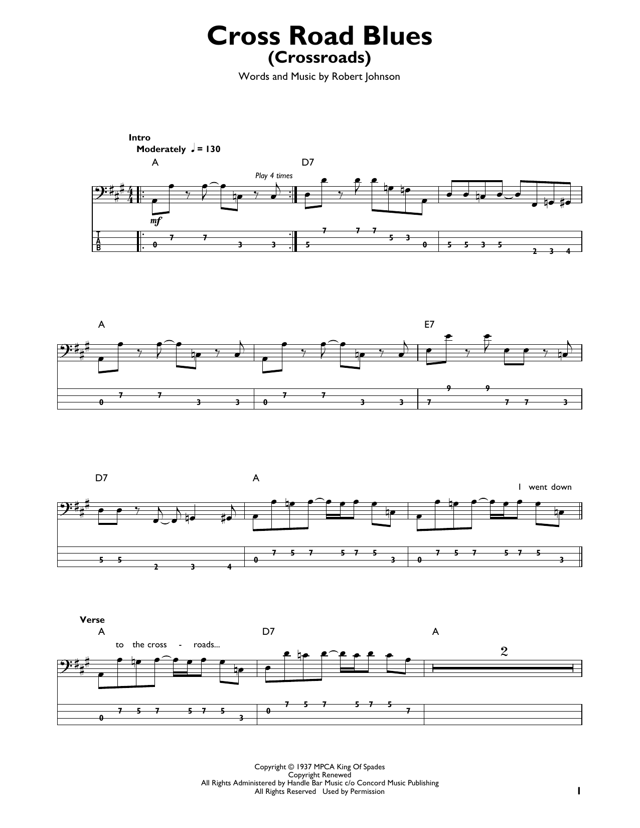 Produktgalerie: Seite 1 von 1 Cross Road Blues (Crossroads), Cream, E-Bass, Gitarre