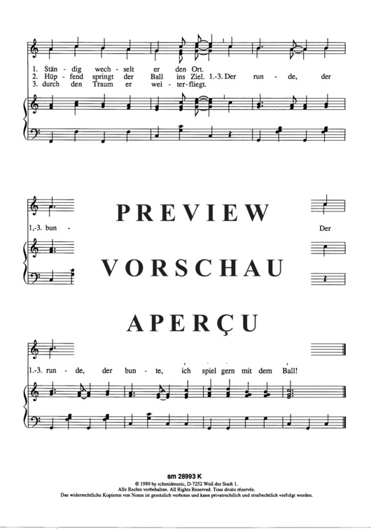 gallery: Der Ball , , (Kinderchor + Klavier)