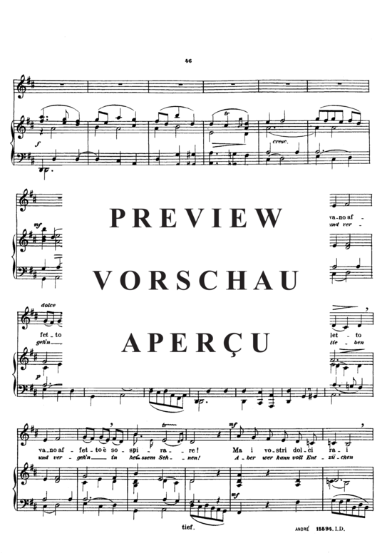 gallery: Per la gloria d´adorarvi , Sieber Ferdinand, (Gesang tief + Klavier)