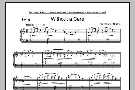 Product gallery: Page 1 of 1 Without A Care, Christopher Norton