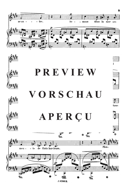 Product gallery: Page 4 of 6 Larmes Op.51 No.1, , High Voice and Piano