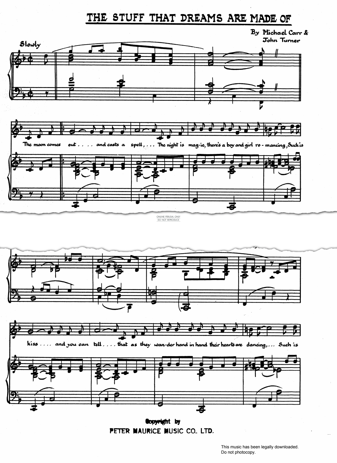 gallery: The Stuff That Dreams Are Made Of, Michael Carr, Gesang, Klavier