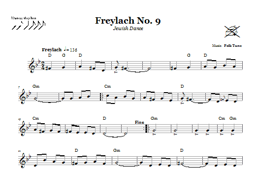 Product gallery: Page 1 of 1 Freylach No. 9 (Jewish Dance), Folk Tune