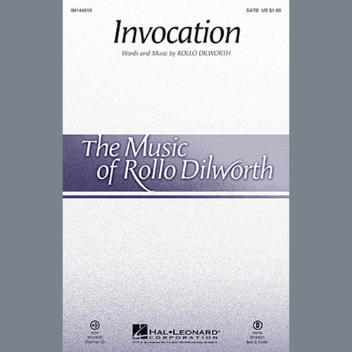 cover: Invocation, Rollo Dilworth, Chor
