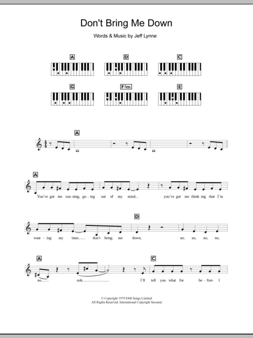Produktbild zu: Don't Bring Me Down