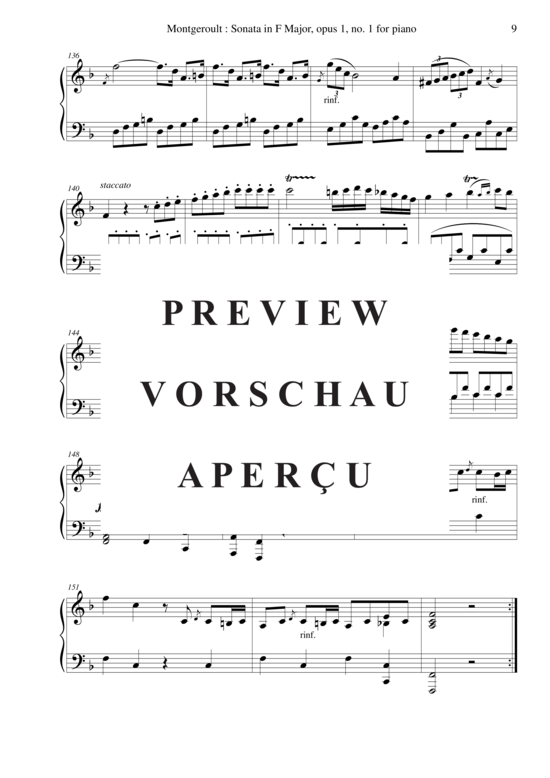Product gallery: Page 10 of 18 Piano Sonata in F major, Opus 1 no. 1 , Nicolas Horvath, Piano Solo