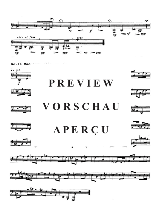 Product gallery: Page 17 of 21 Twenty-nine Etudes , , (Tuba Solo)