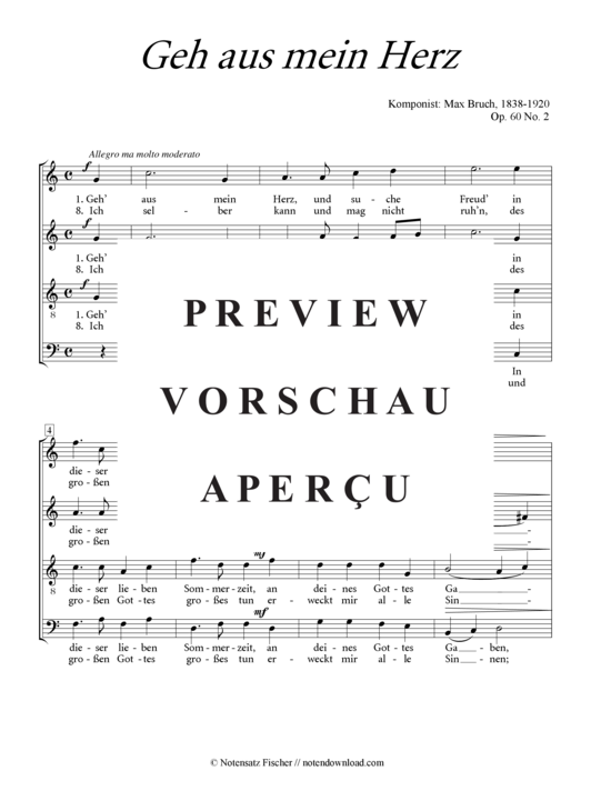 Product gallery: Page 2 of 4 Geh aus mein Herz , , (mixed choir)