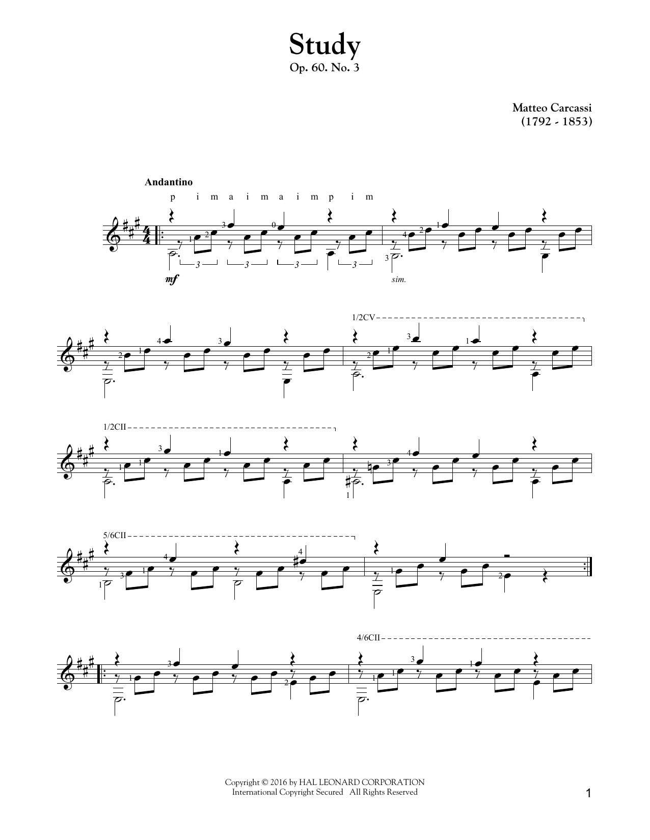 Product picture to: Study, Op. 60, No. 3