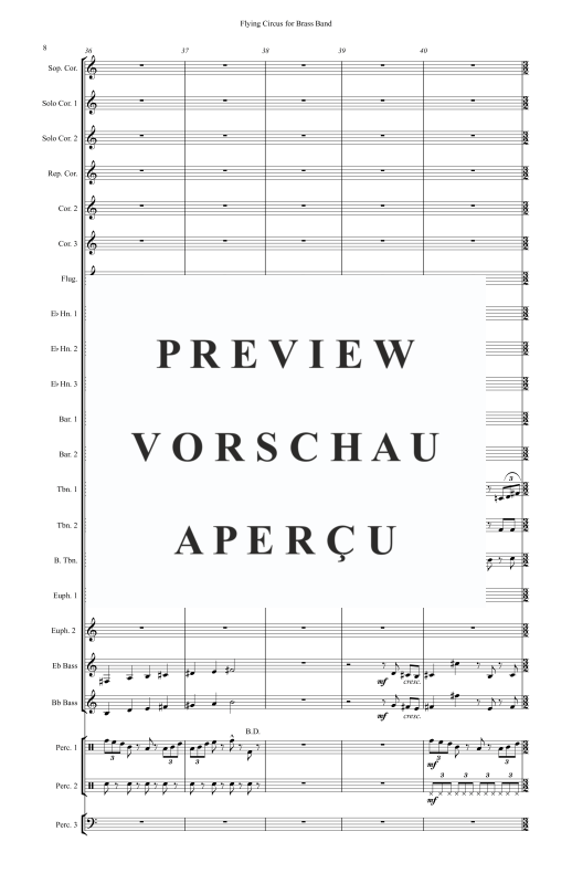 Produktgalerie: Seite 11 von 11 Flying Circus, , (Brass Band)