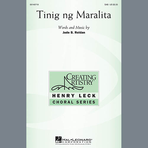 cover: Tinig Ng Maralita, Jude Roldan, Chor
