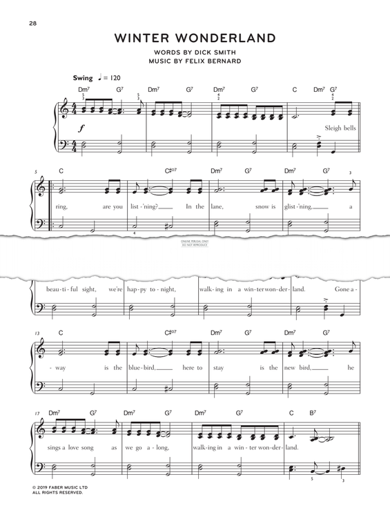 gallery: Winter Wonderland, Felix Bernard, Klavier