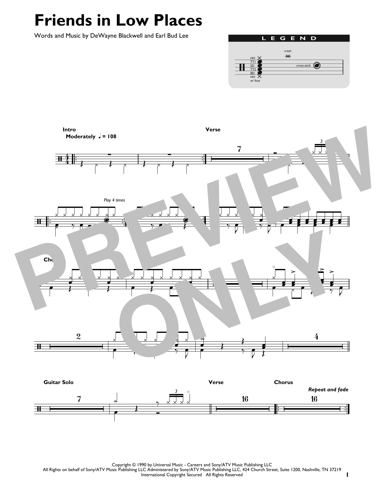 Product gallery: Page 1 of 1 Friends In Low Places, Garth Brooks