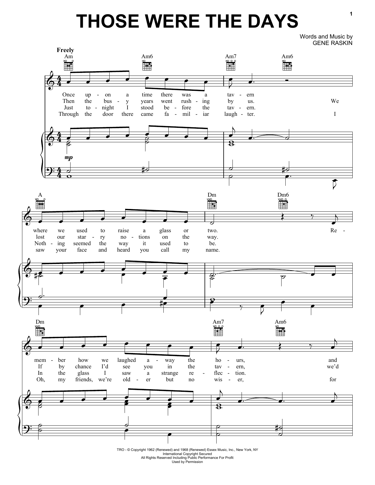 Produktgalerie: Seite 1 von 1 Those Were The Days, Mary Hopkin, Gesang, Gitarre, Klavier