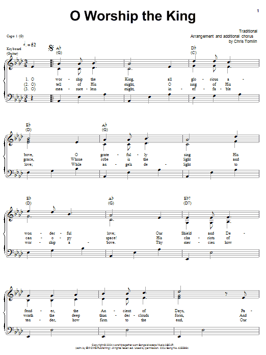 Produktbild zu: O Worship The King