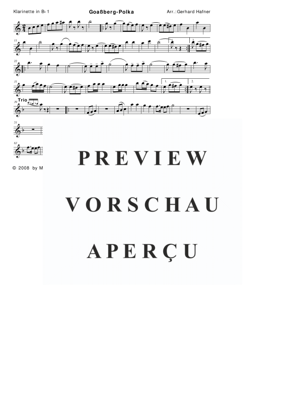 Product gallery: Page 6 of 11 Goaßberg-Polka, , (woodwind and brass)