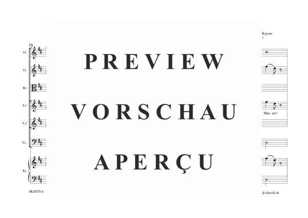 Produktgalerie: Seite 5 von 11 Heil’ge Mutter (Weihnachtskantate), , Gemischtes Ensemble 2 Violinen, Viola, Violoncello, 2 Soprane, Klavier