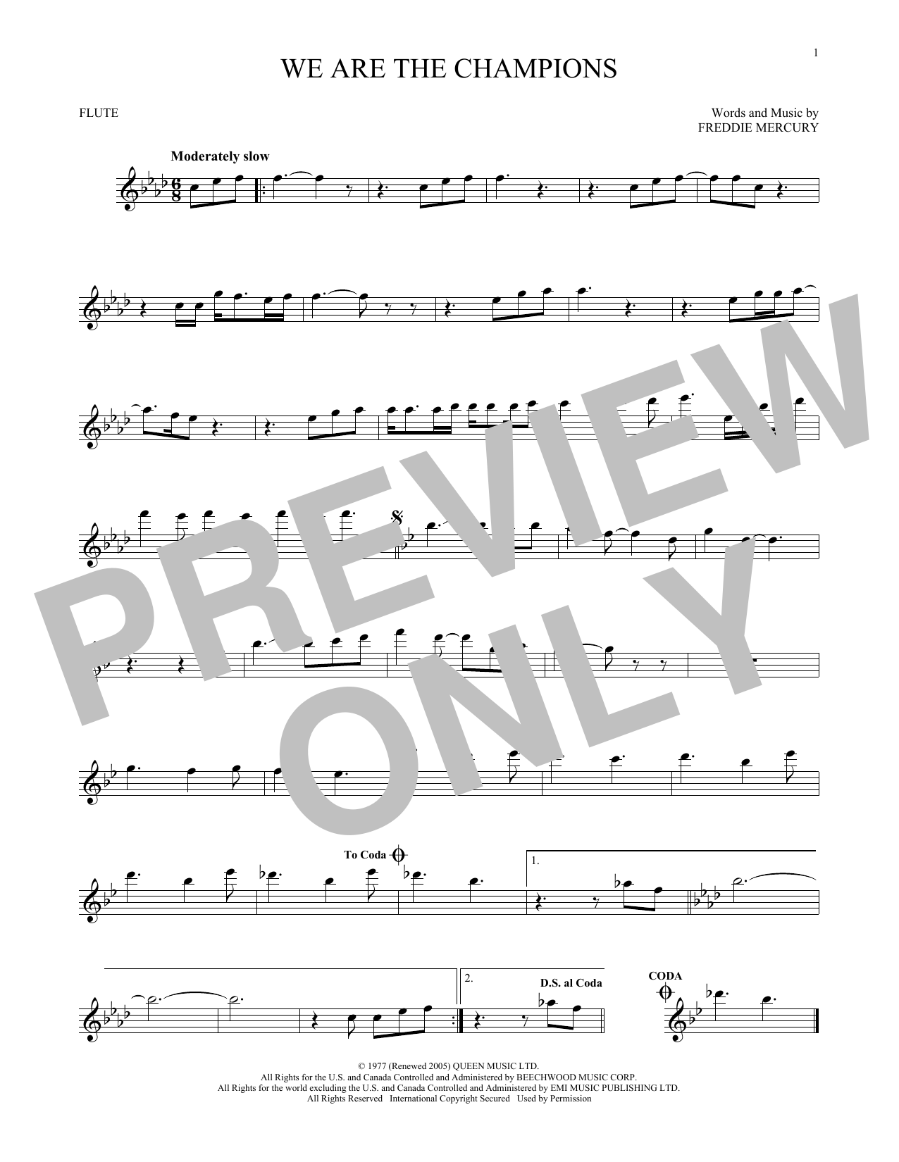 Product gallery: Page 1 of 1 We Are The Champions, Queen