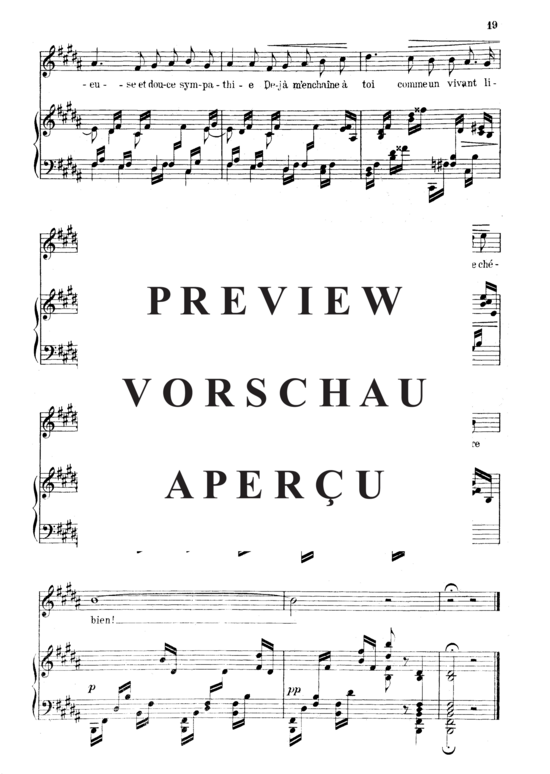 Product gallery: Page 5 of 5 Poème d'un jour (Rencontre) Op.21 No.1, , Medium Voice and Piano