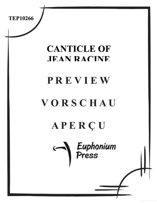 gallery: Canticle of Jean Racine , , (Tuba Quartett EETT)