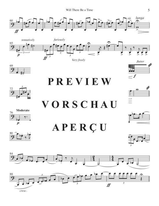 Product gallery: Page 7 of 8 Will There Be A Time , , (Tuba Solo)