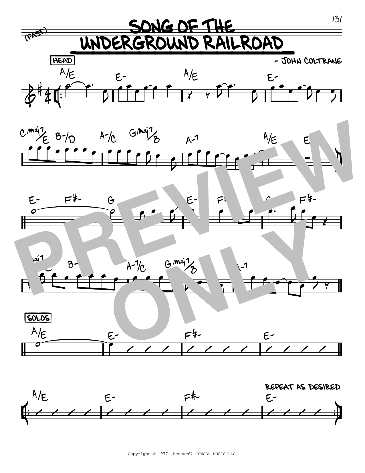 Produktbild zu: Song Of The Underground Railroad