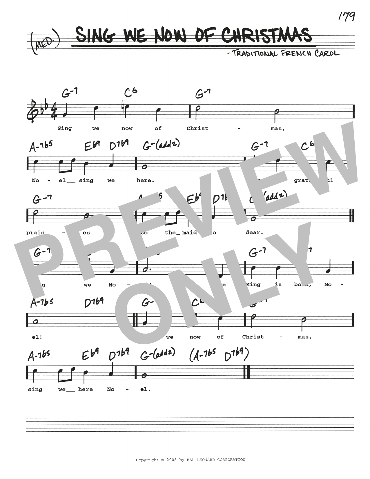 Product gallery: Page 1 of 1 Sing We Now Of Christmas, Traditional French Carol