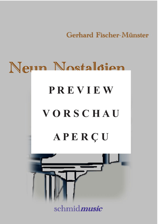 Product gallery: Page 2 of 21 Neun Nostalgien , , Piano Solo