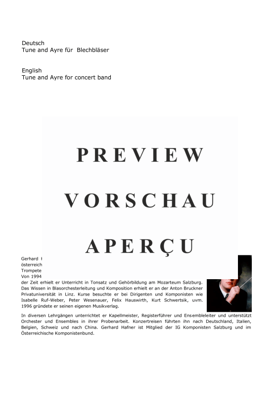 Produktgalerie: Seite 3 von 11 Trumpet Tune and Ayre, , (Blechbläser Quintett)