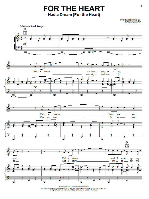 Produktgalerie: Seite 1 von 1 For The Heart (Had A Dream (For The Heart)), Elvis Presley, Gesang, Gitarre, Klavier