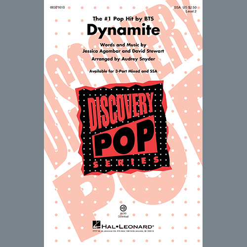 Product picture to: Dynamite (arr. Audrey Snyder)