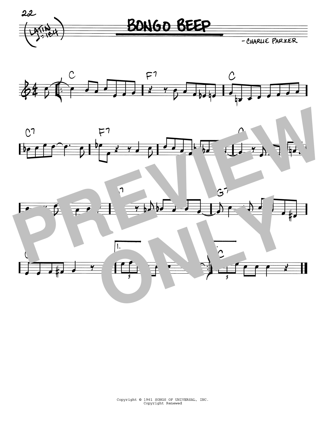 Produktbild zu: Bongo Beep