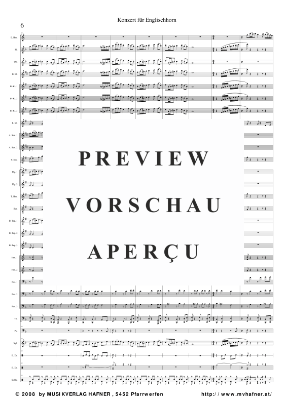 Product gallery: Page 11 of 11 Solo für Englischhorn und Blasorchester, , (large wind orchestra)