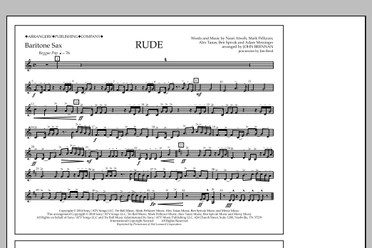 Product picture to: Rude - Baritone Sax