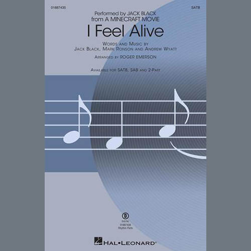 cover: I Feel Alive (from A Minecraft Movie) (arr. Roger Emerson), Jack Black