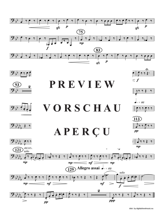 Product gallery: Page 11 of 13 Trauermarsch einer Marionette, Marche funebre d'une marionnette , , (Tuba Quartet: 2x Baritone, 2xTuba)