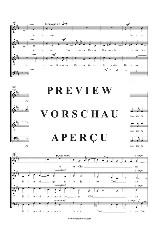 Produktgalerie: Seite 5 von 21 Messe , , (Gemischter Chor SAATB)