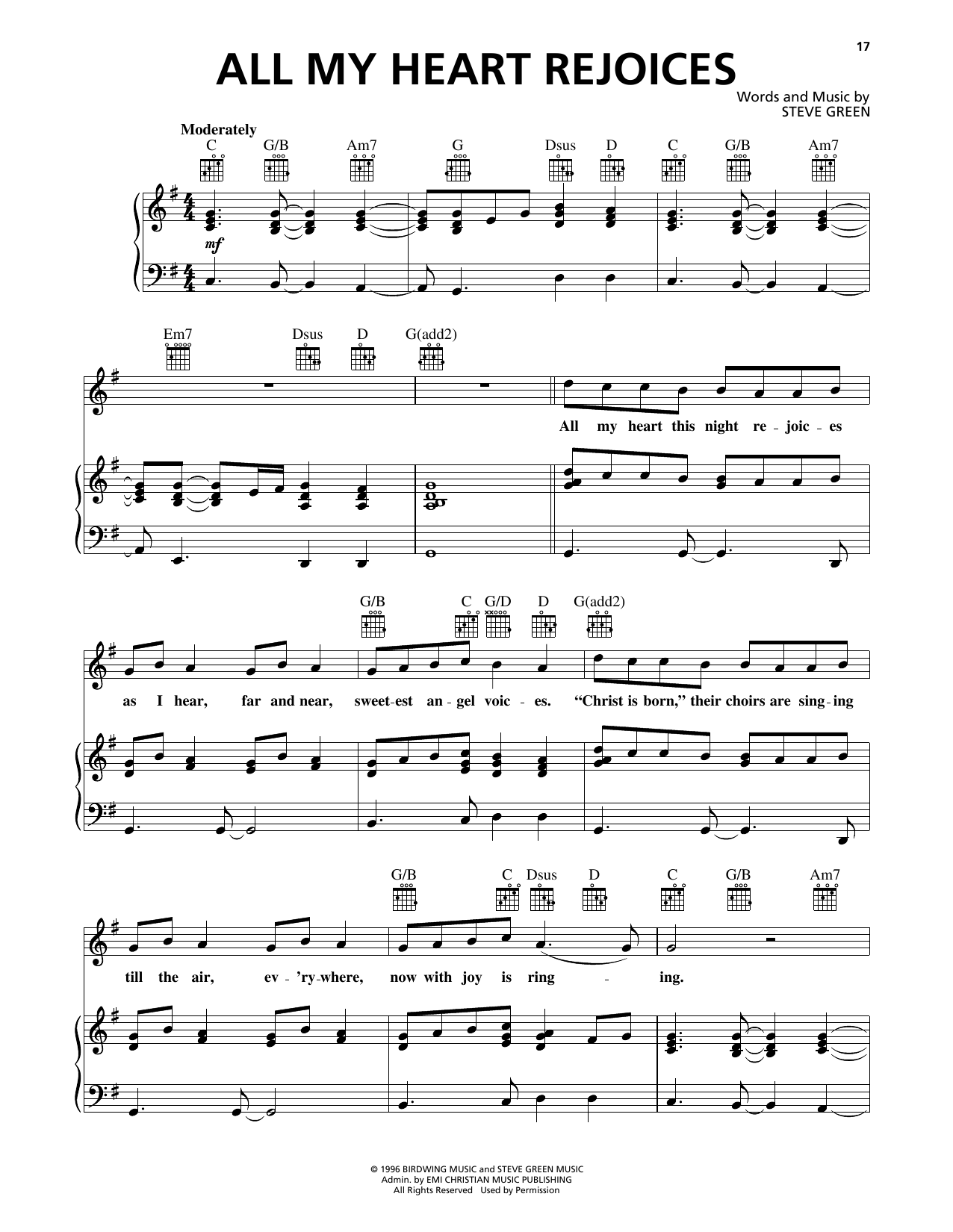 Produktbild zu: All My Heart Rejoices