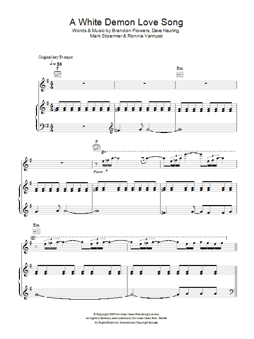 Produktbild zu: A White Demon Love Song