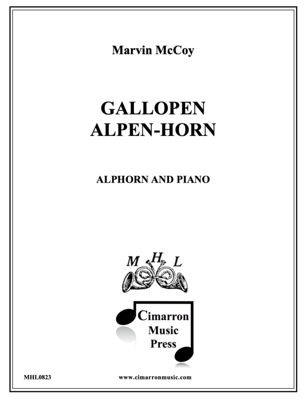 Produktbild zu: Gallopen AlpenhornMarvin McCoy