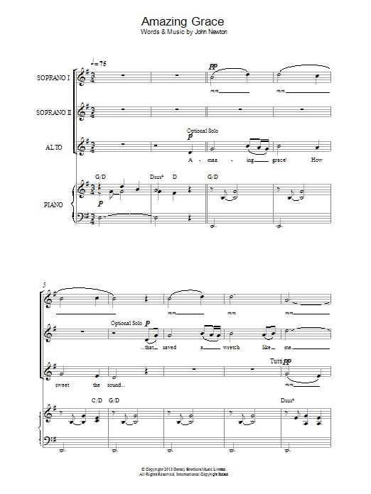 Produktbild zu:  Amazing Grace - Traditional