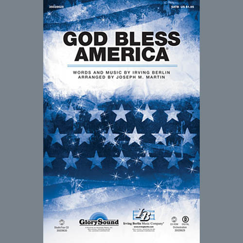 cover: God Bless America (arr. Joseph M. Martin), Irving Berlin, Chor