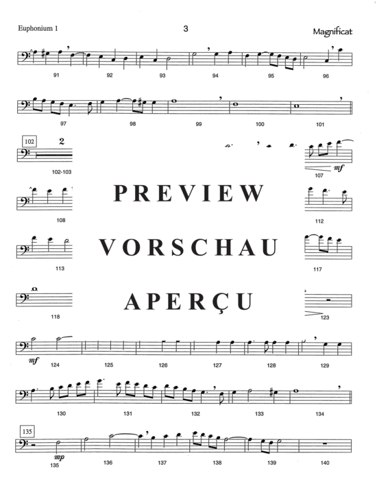 Produktgalerie: Seite 19 von 21 Magnificat , , (Tuba Quartett EETT)