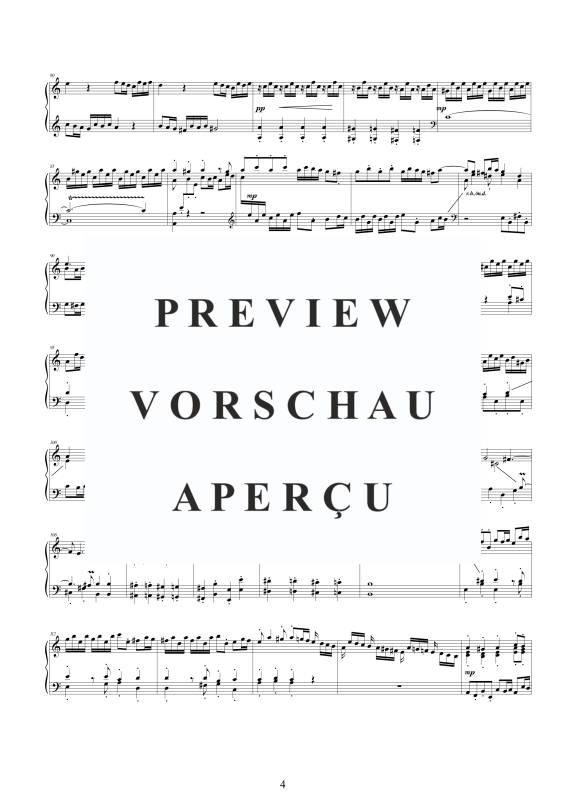Produktgalerie: Seite 5 von 7 Fantasia and Fuge in A-Moll BWV 561, , Klavier Solo